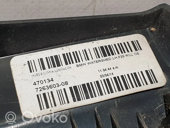 BMW X3 F25 Blende Rückleuchte Heckleuchte 7263603