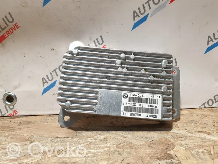 BMW 7 F01 F02 F03 F04 Pakabos valdymo blokas 6851242