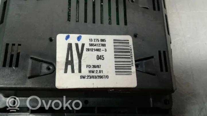 Opel Astra G Schermo del visore a sovrimpressione 13275085