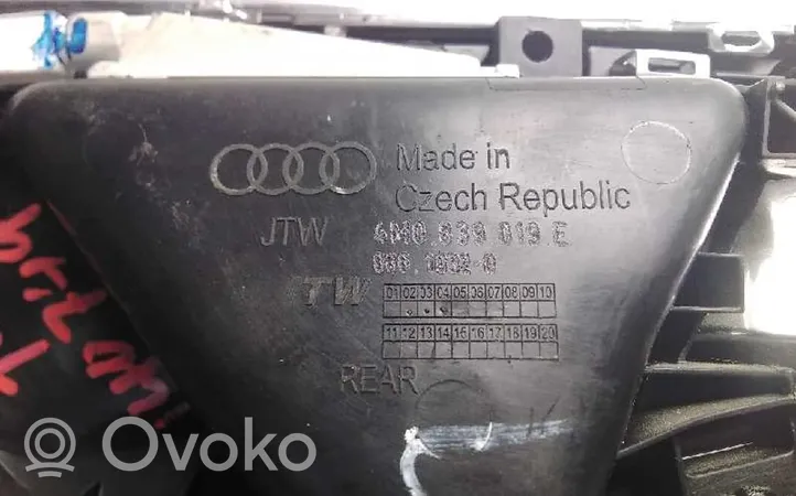 Audi Q7 4M Galinė atidarymo rankenėlė vidinė 4M0839019E