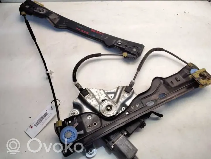 Opel Astra H Front door manual window regulator 