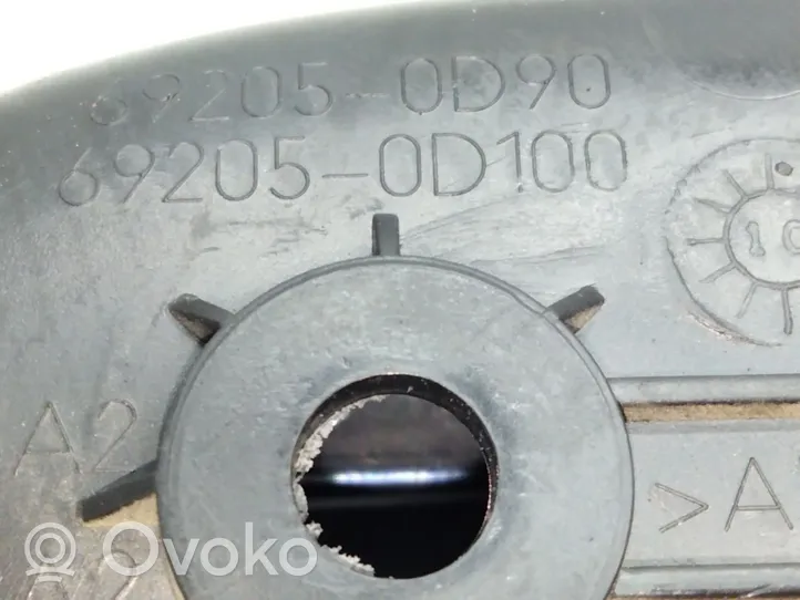 Toyota Yaris Klamka wewnętrzna drzwi przednich 692050D90