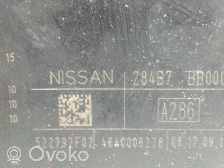 Nissan Qashqai Unité de contrôle BSM 284B7BB000