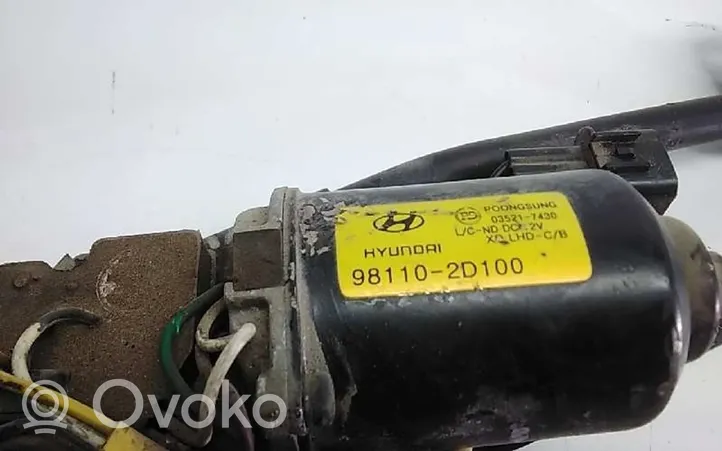 Hyundai Elantra Wiper motor 981102D100