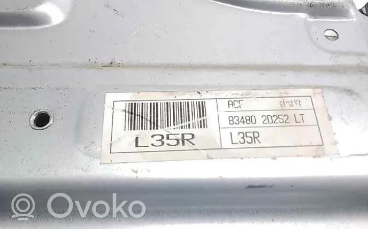 Hyundai Elantra Takaoven ikkunan nostin moottorilla 834802D252LT