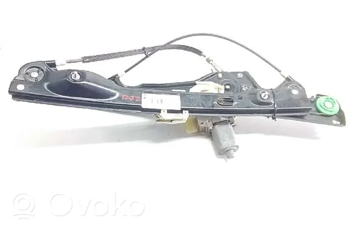 BMW 3 E46 Mechaninis priekinio lango pakėlimo mechanizmas 51337140587