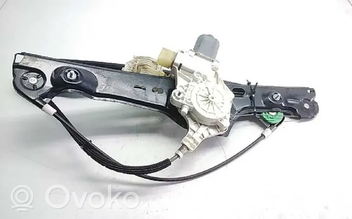 BMW 3 E46 Mechaninis priekinio lango pakėlimo mechanizmas 51337140587