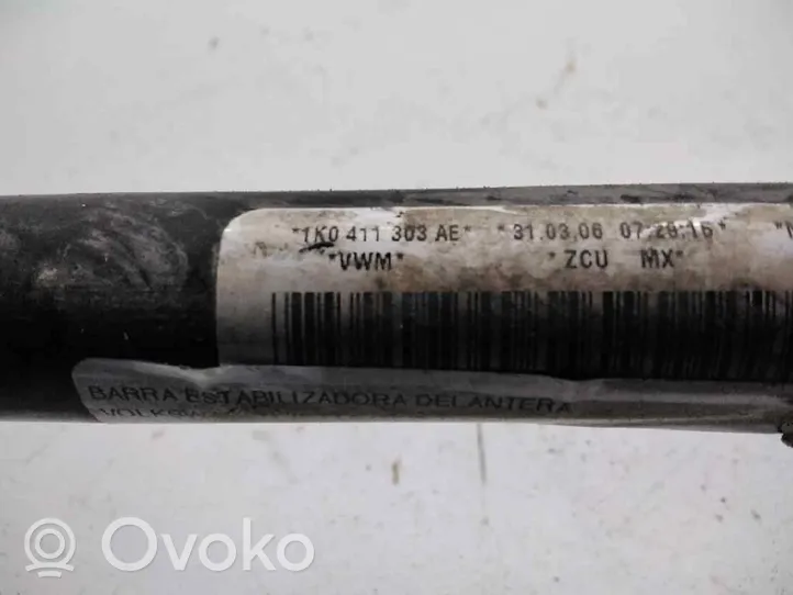 Volkswagen Jetta V Barra stabilizzatrice anteriore/barra antirollio 1K0411303AR