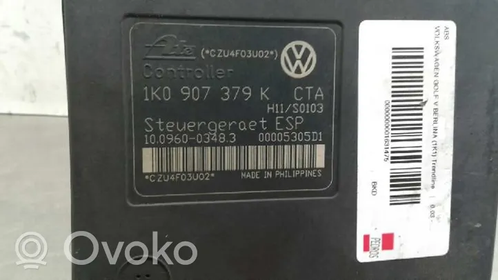 Volkswagen Golf SportWagen ABS-pumppu 1K0907379K