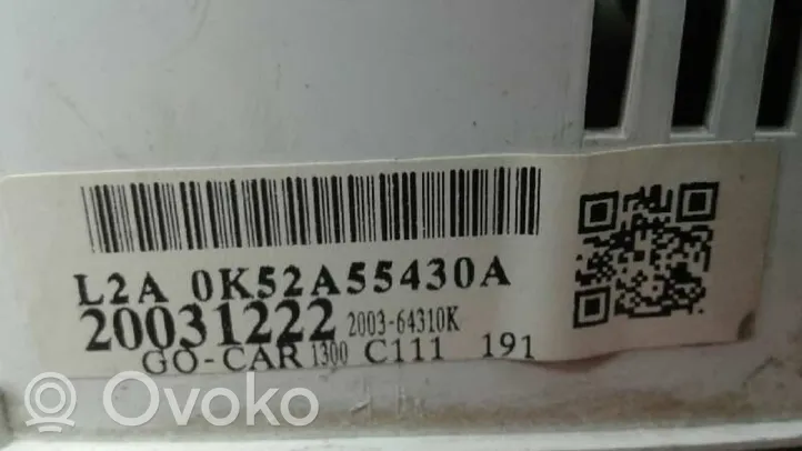 KIA Carnival Tachimetro (quadro strumenti) 0K52A55430A