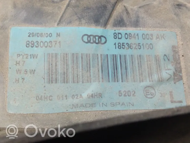 Audi A4 S4 B5 8D Phare frontale 8d0941003ak