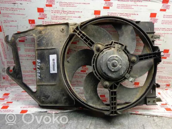 Peugeot 106 Ventilateur de refroidissement de radiateur électrique 125327