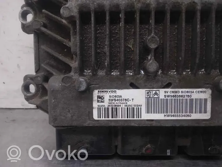 Fiat Scudo Calculateur moteur ECU 5WS40378C