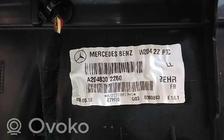 Mercedes-Benz CLK AMG A208 C208 Commande de chauffage et clim A2048301503