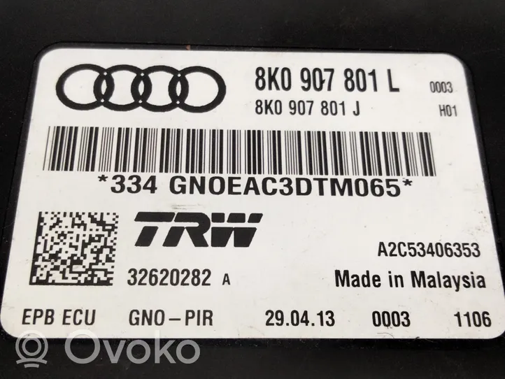 Audi A5 Sportback 8TA Kiti valdymo blokai/ moduliai 8K0907801L