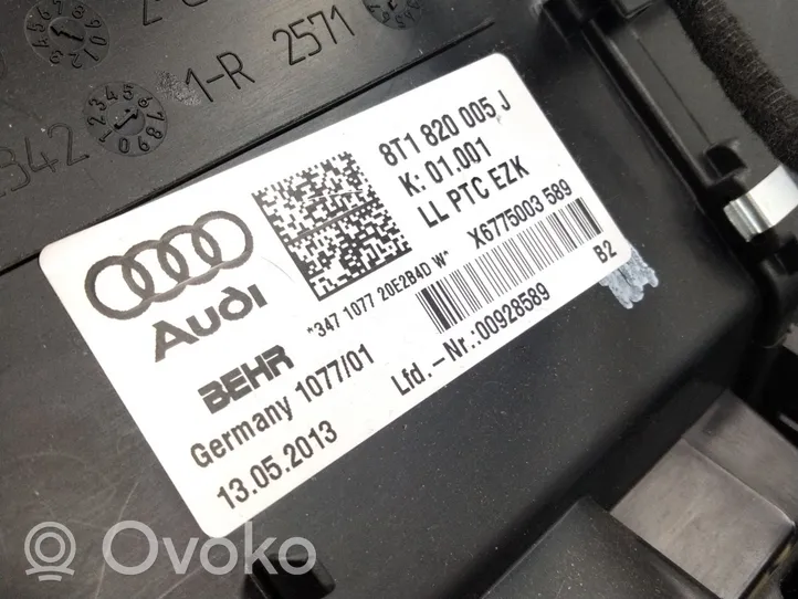 Audi A5 Sportback 8TA Salono oro mazgo plastikinis korpusas 8T1820005J