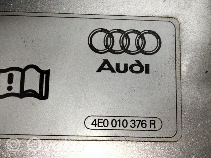 Audi A4 Allroad Polttoainesäiliön korkki 4E0010376R