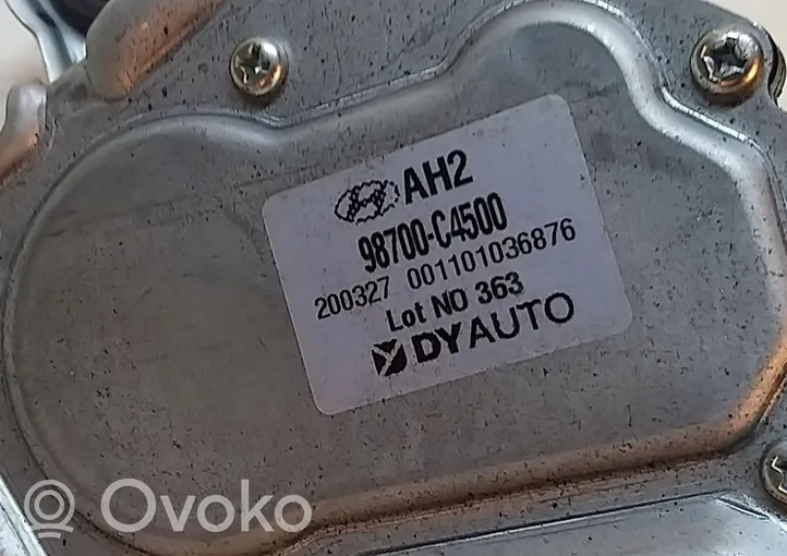 Hyundai i10 Takaikkunan pyyhinmekanismi 98700-C4500