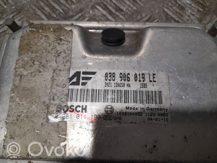 Ford Galaxy Sterownik / Moduł ECU 038906019LE