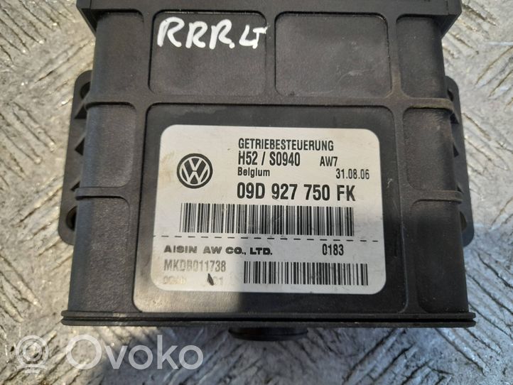 Audi Q7 4L Voimansiirron vaihteiston venttiilin kotelo 09D927750FK