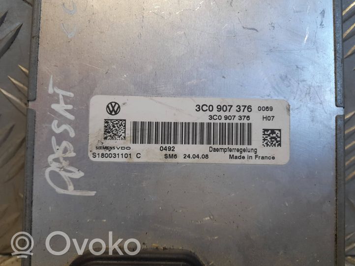 Volkswagen PASSAT CC Sterownik / Moduł zawieszenia pneumatycznego 3C0907376