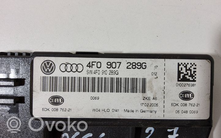 Audi A6 S6 C6 4F Sterownik / Moduł świateł LCM 4F0907289G