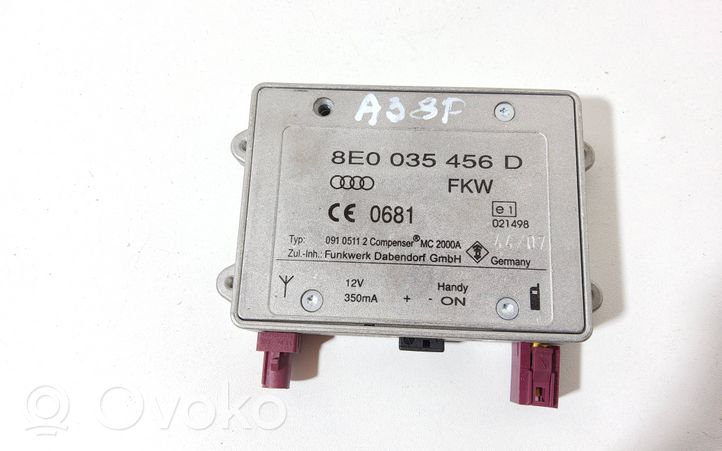 Audi A3 S3 8P Amplificateur d'antenne 8E0035456D