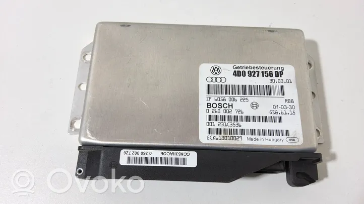 Audi A8 S8 D2 4D Pavarų dėžės valdymo blokas 4D0927156DP