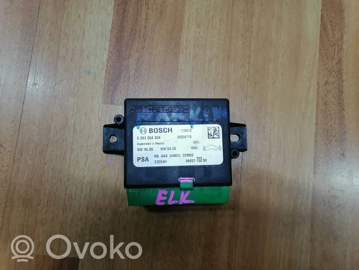 Peugeot 508 Parking PDC control unit/module 9665770280