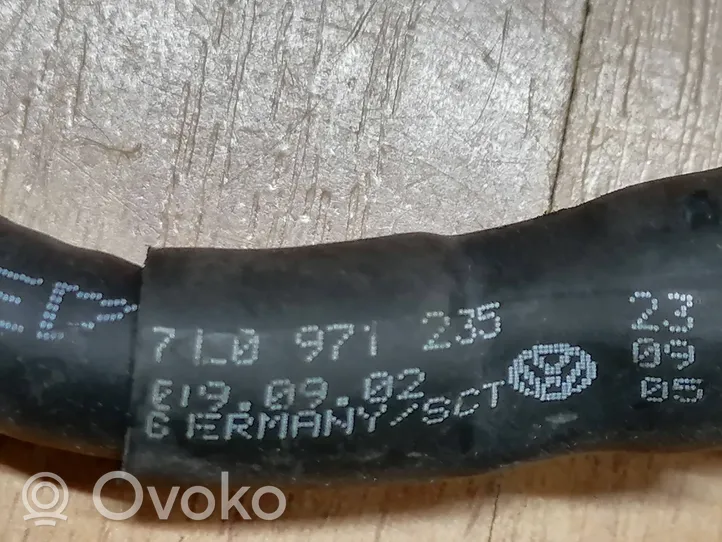 Volkswagen Touareg I Câble négatif masse batterie 7L0971235