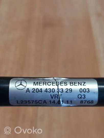 Mercedes-Benz C W204 Tubo/manguera de la bomba de freno A2044303329