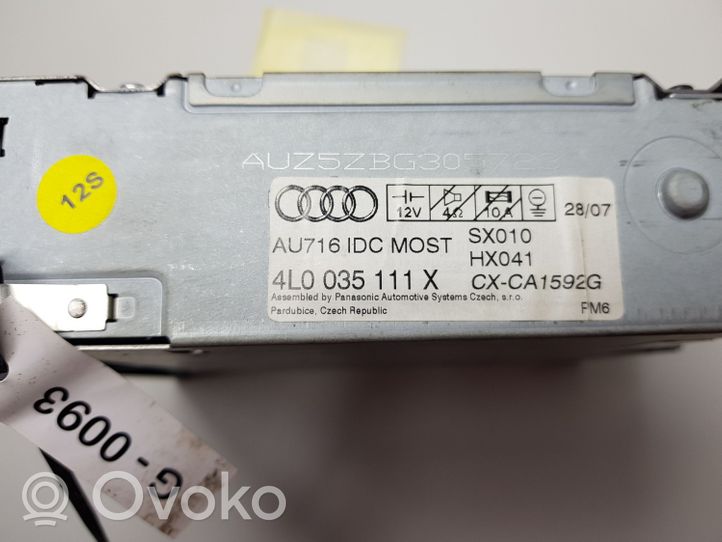 Audi Q7 4L Changeur CD / DVD 4L0035111X