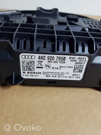 Audi e-tron Nopeusmittari (mittaristo) 4KE920795B