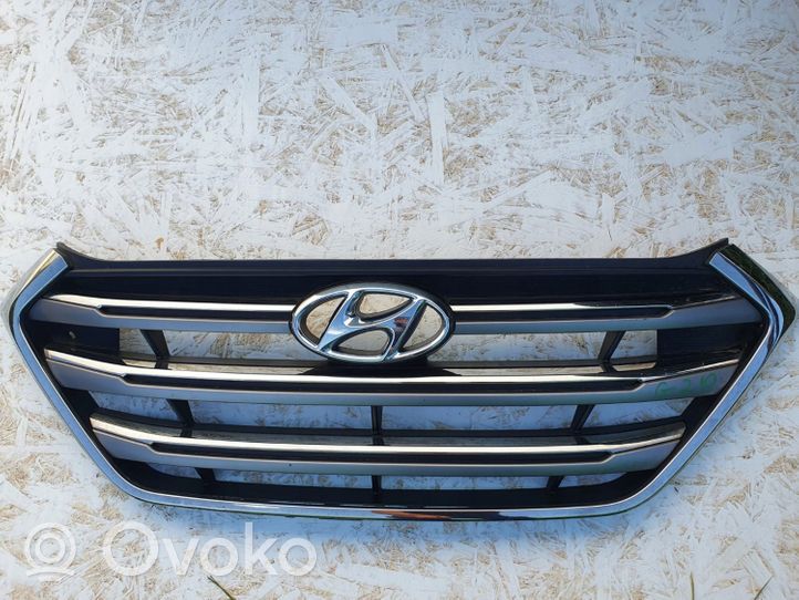 Hyundai Tucson LM Grille calandre supérieure de pare-chocs avant 86351D7100