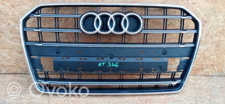 Audi A6 C7 Grille calandre supérieure de pare-chocs avant 4G0853653T