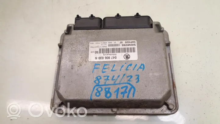 Skoda Felicia II Unité de commande, module ECU de moteur 047906030N