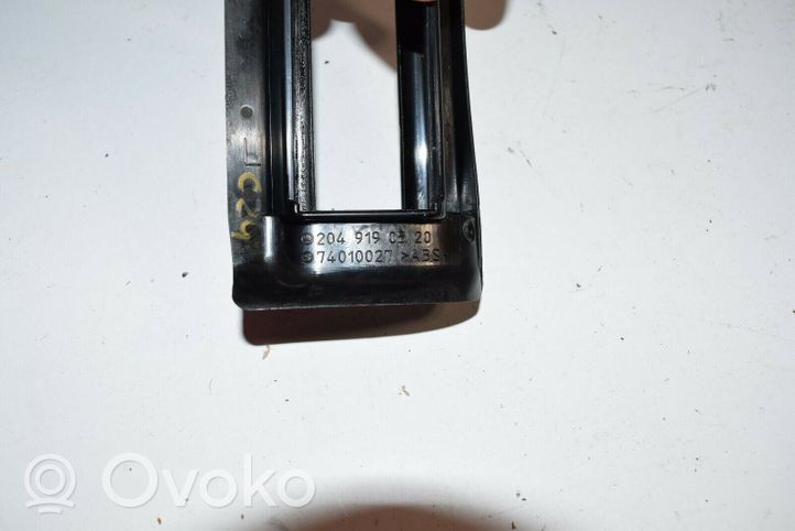 Mercedes-Benz C W204 Cache rail de siège conducteur avant A2049190520