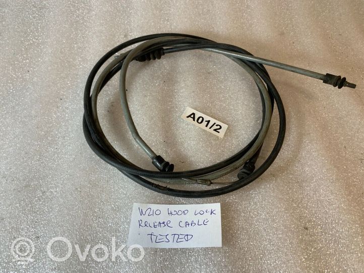 Mercedes-Benz E W210 Cavo di rilascio vano motore/cofano 2108800159