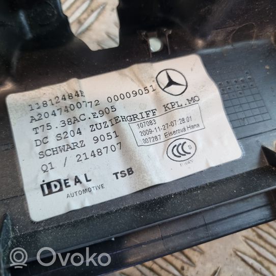 Mercedes-Benz C W204 Poszycia / Boczki bagażnika A2047400772