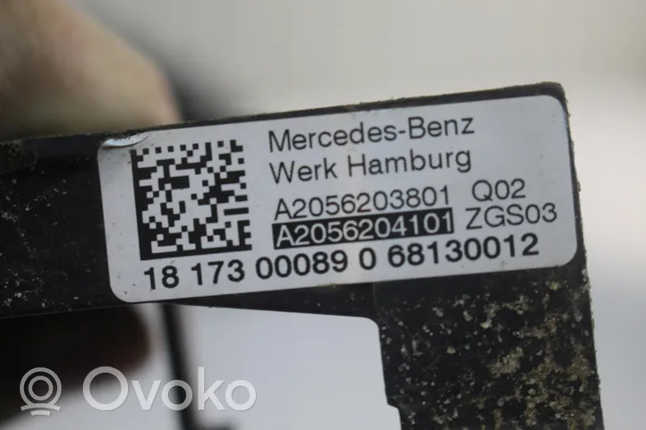 Mercedes-Benz C W205 Pannello di supporto del radiatore WZMOCNIENIE