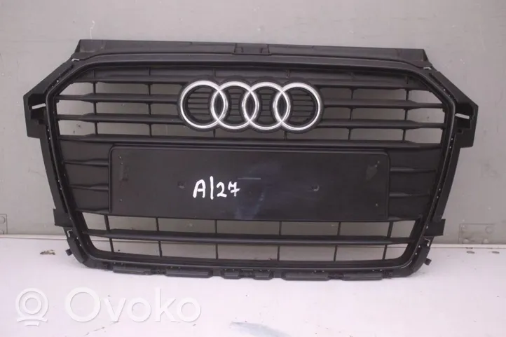 Audi A1 Front bumper upper radiator grill Chjfdbjtdvbjg