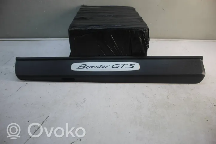 Porsche Boxster 981 Copertura del rivestimento del sottoporta anteriore 98150466803