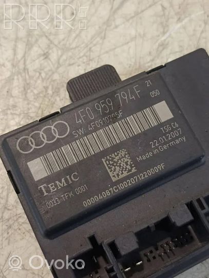 Audi A6 S6 C6 4F Durų elektronikos valdymo blokas 4F0959794F