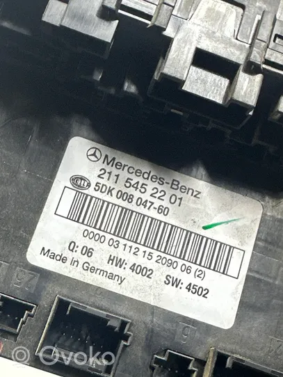 Mercedes-Benz E W211 Module confort 2115452201