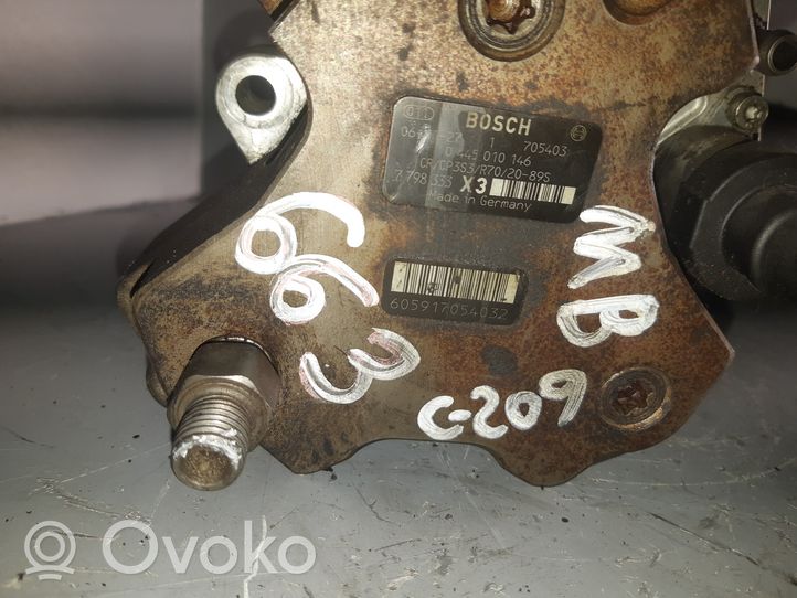 Mercedes-Benz CLK A209 C209 Pompe d'injection de carburant à haute pression 1705403