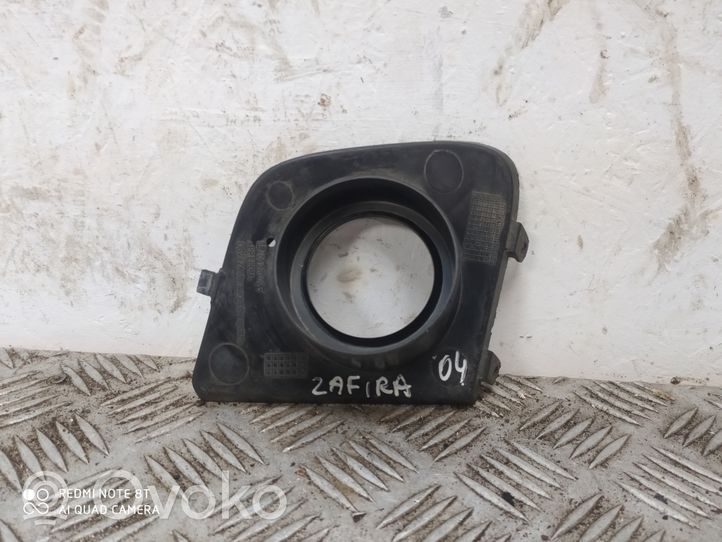 Opel Zafira A Moldura/rejilla de la luz antiniebla delantera 09270083