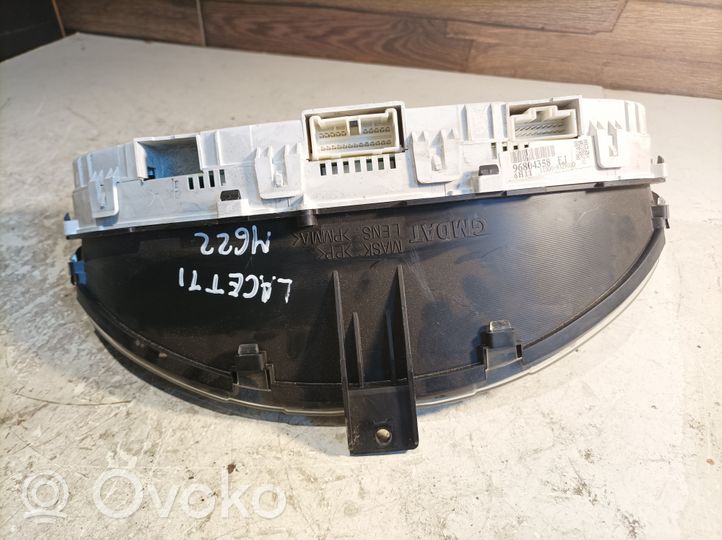 Chevrolet Lacetti Compteur de vitesse tableau de bord 96804358EJ