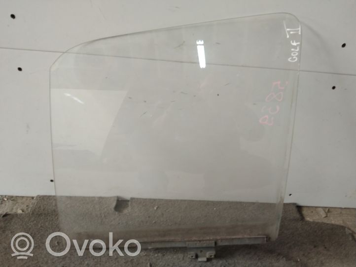 Volkswagen Golf II Front door window/glass (coupe) 