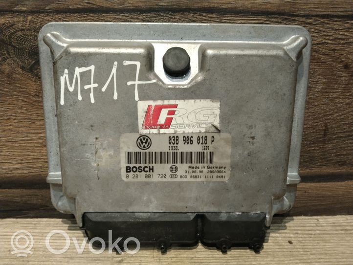 Volkswagen PASSAT B5 Sterownik / Moduł ECU 038906018P