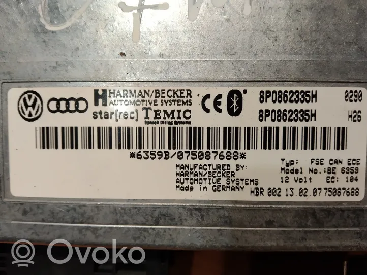 Audi A4 S4 B7 8E 8H Centralina/modulo bluetooth 8P0862335H